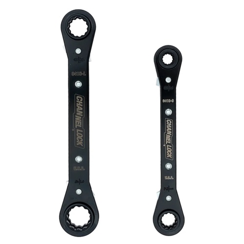 Channellock 841S 2pc SAE Ratcheting Combination Wrench Set