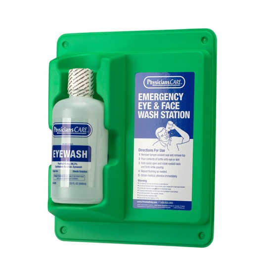 First Aid Only Eyewash Station Single 32 oz. Screw Cap Bottle - Image 2