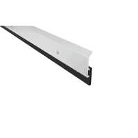 Pemko 315CN48 48" 4' Door Bottom Sweep with 7/16" Neoprene Clear Aluminum Finish