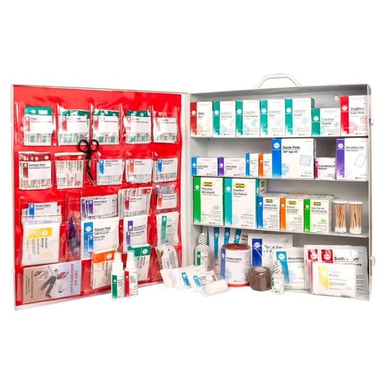 HART ANSI Class B Extra-Wide 4-Shelf First Aid Station - Image 2