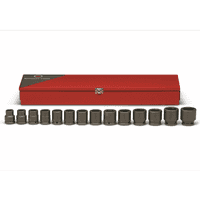 Wright Tool 3/4" Drive 14 Piece Set - 6 Point Standard Impact Sockets