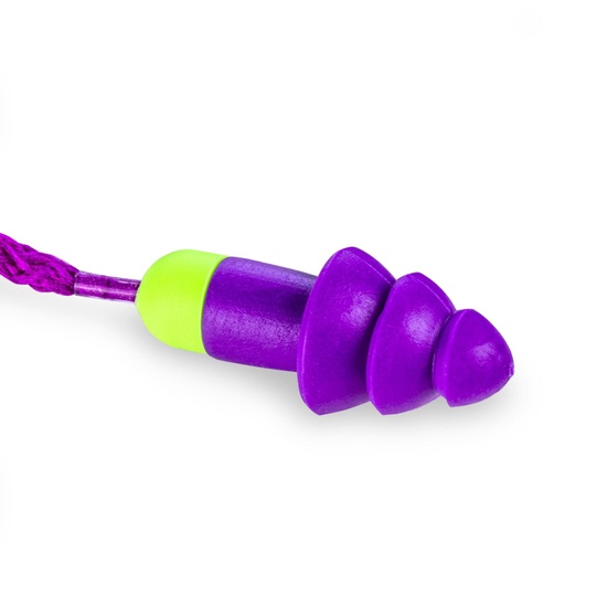Moldex Rockets® Reusable Earplug with Pocket-Pak and Cloth Cord 6420, NRR 27dB - Image 6