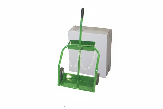 Saf-T-Cart 920-6B Small Dual-Cylinder Box Cart - Image 1