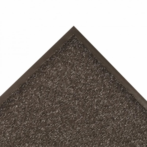 NoTrax Low Profile Light Weight Chevron Floor Runner 105 Charcoal