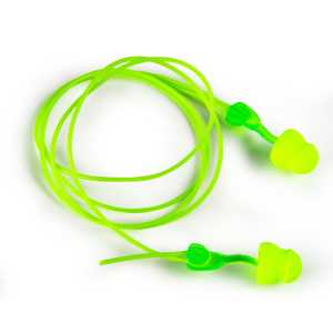 Moldex Glide® Corded Foam Twist and Push-In Earplug 6945, NRR 30dB