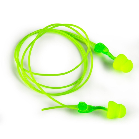 Moldex Glide® Corded Foam Twist and Push-In Earplug 6945, NRR 30dB - Image 1