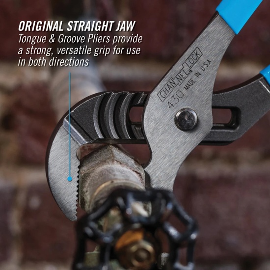 Channellock 10″ Tongue & Groove Pliers - Image 3