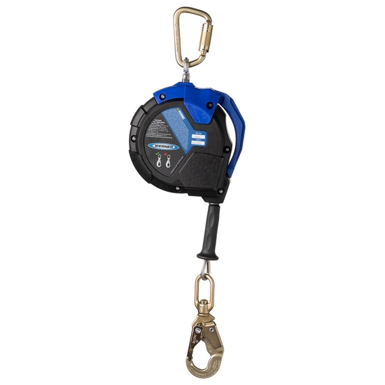 Werner R410030 30ft Max Patrol Self-Retracting Lifeline, Galvanized Cable - Image 3
