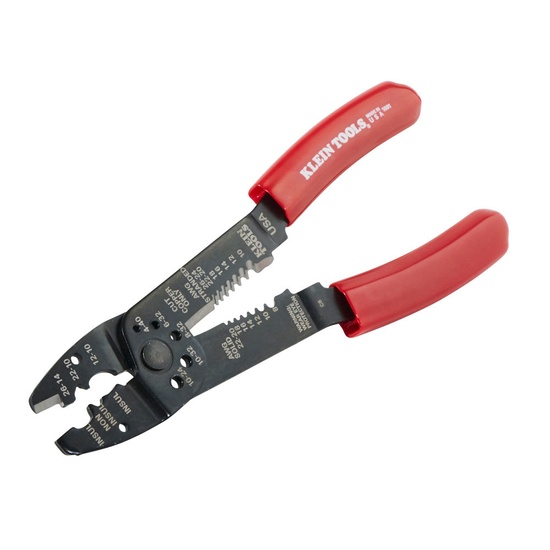 Klein Tools Multi Tool Stripper Crimper Wire Cutter 8-22 AWG - Image 6