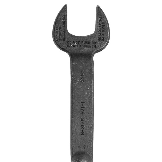 Klein Tools Spud Wrench 1-1/4-Inch Nominal Opening for Heavy Nut - Image 6