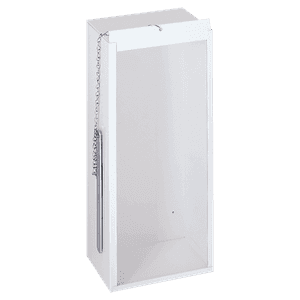 JL Industries Economyline Steel Surface Mount Fire Extinguisher Cabinet 5 lb White 5013N20W