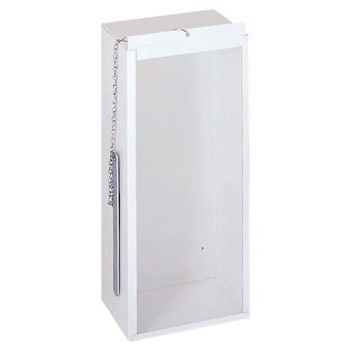 JL Industries Economyline Steel Surface Mount Fire Extinguisher Cabinet 5 lb White 5013N20W