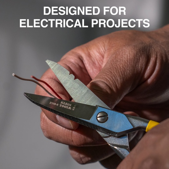 Klein Tools Free-Fall Snip Stainless Steel - Image 5