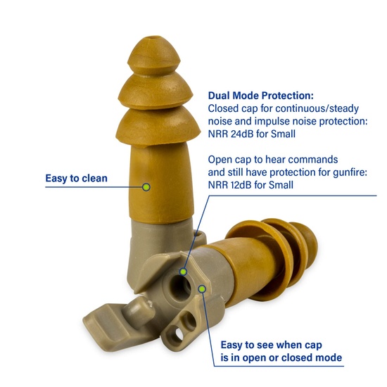 Moldex BattlePlugs®, Impulse Reusable, Small - Image 4