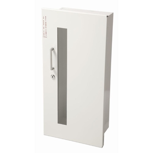 JL Industries Embassy Steel Recessed Fire Rated Fire Extinguisher Cabinet 10 lb 5614V10FX2