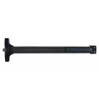 Detex V40628EBCD48 4' Rim Exit Device with Electric Alarm and Cylinder Dogging Aluminum Finish