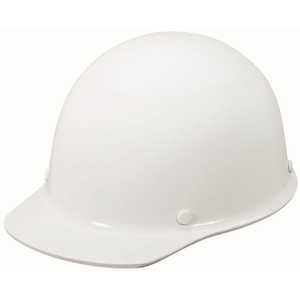 MSA Skullgard Protective Cap White - w/ Staz-On Suspension, Standard