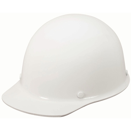 MSA Skullgard Protective Cap White - w/ Fas-Trac III Suspension, Standard - Image 1