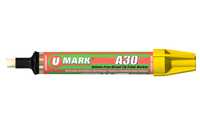 U-Mark A30 Broad Tip Paint Marker – Yellow (6/box)