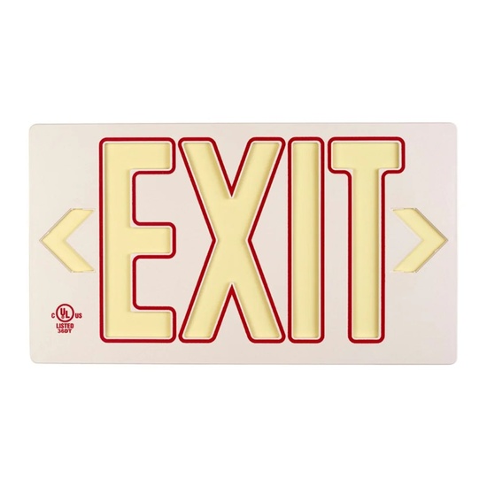 Photoluminescent Exit Sign 50FT - Image 55