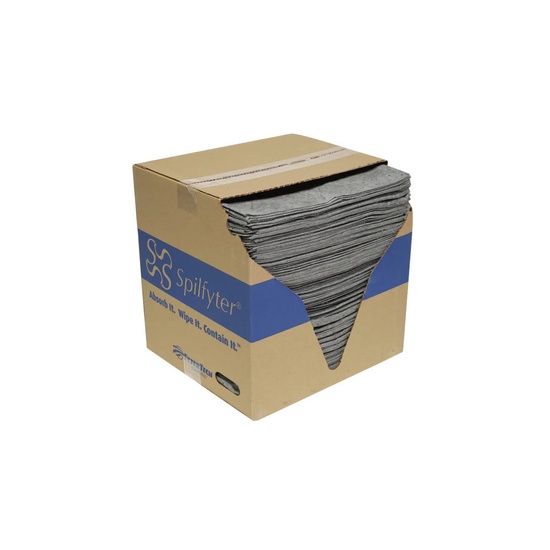16in x 18in Universal Single-Ply Medium Spilfyter Pads (200 ct Box) - Image 1