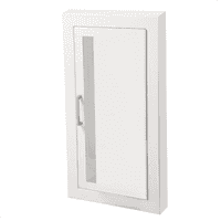 JL Industries Ambassador Steel Semi-Recessed Fire Extinguisher Cabinet 10 lb 1016V10