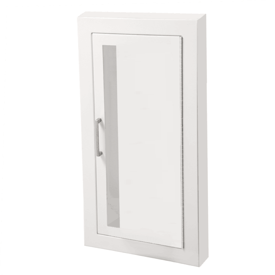 JL Industries Ambassador Steel Semi-Recessed Fire Extinguisher Cabinet 10 lb 1016V10 - Image 1