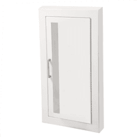 JL Industries Ambassador Steel Semi-Recessed Fire Extinguisher Cabinet 10 lb 1016V10