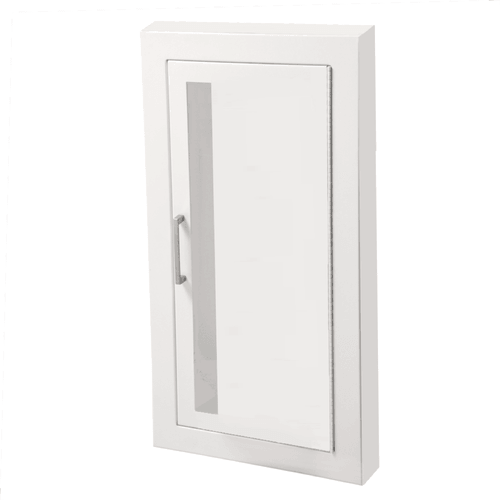 JL Industries Ambassador Steel Semi-Recessed Fire Extinguisher Cabinet 10 lb 1016V10