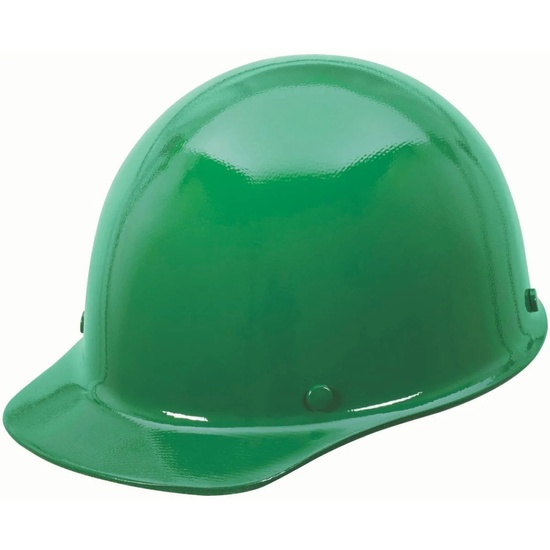 MSA Skullgard Protective Cap Staz-On Suspension Green - Image 1