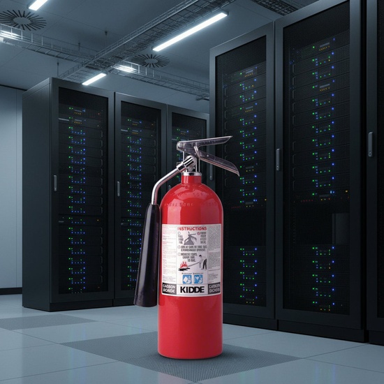 Kidde Pro 5 CD CO2 Fire Extinguisher 5 lb - Image 2