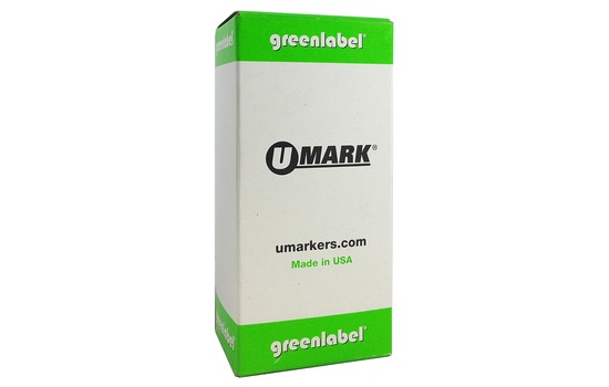 U-Mark A30 Broad Tip Paint Marker – Black (6/box) - Image 2