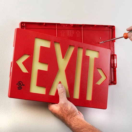 Photoluminescent Exit Sign 50FT - Image 10