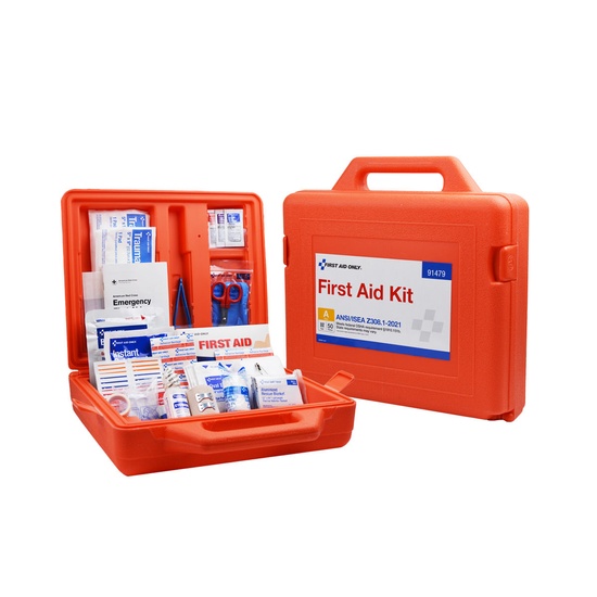 First Aid Only 50 Person Weatherproof First Aid Kit ANSI A Compliant - Image 1