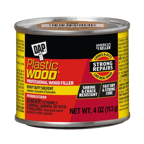 DAP Plastic Wood Professional Wood Filler Pine 4 oz Can