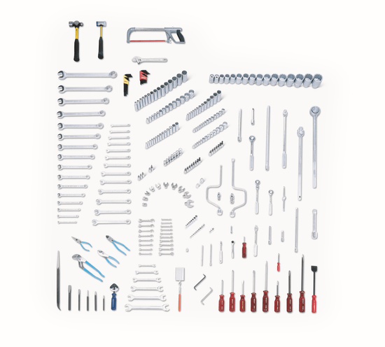 Wright Tool 278 Piece Fractional/Metric Master Set 1/4" 3/8" 1/2" & 3/4" Drives Tools Only - Image 1