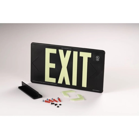 Photoluminescent Exit Sign for Outdoor and Wet Locations 100FT - Image 19