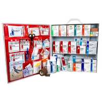 HART OSHA Deluxe 3-Shelf First Aid Station