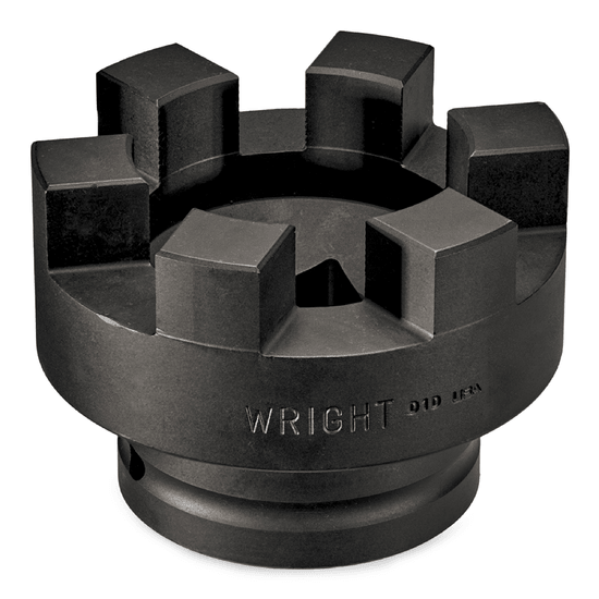 Wright Tool 2-1/2" Drive Standard Length Castellated/Spanner Socket - 5 inch - Image 1