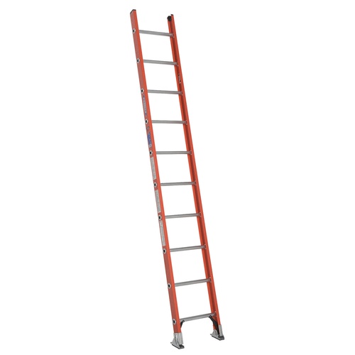 Werner 10ft Type IA Fiberglass D-Rung Straight Ladder D6210-1