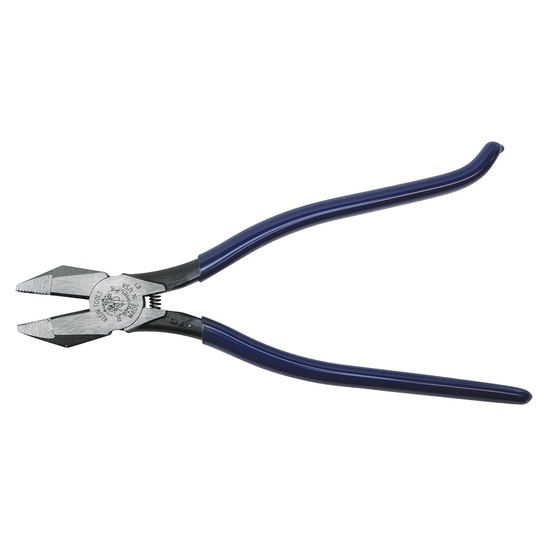 Klein Tools D2017CST Ironworker's Pliers 9-Inch with Spring - Image 1