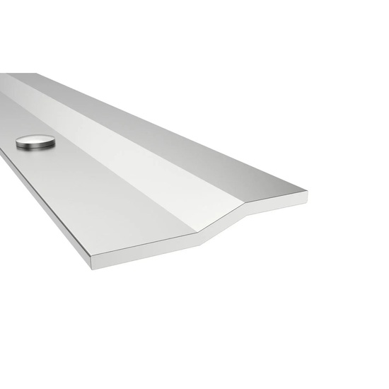 Pemko 3572SP84 84" 7' Offset Security Bar Galvanized Steel Finish - Image 1
