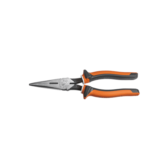 Klein Tools Long Nose Side Cutter Pliers, 8-In Slim Insulated - Image 6