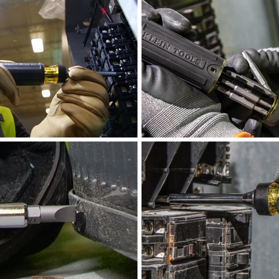 Klein Tools 15-in-1 Multi-Bit Ratcheting Screwdriver - Image 3