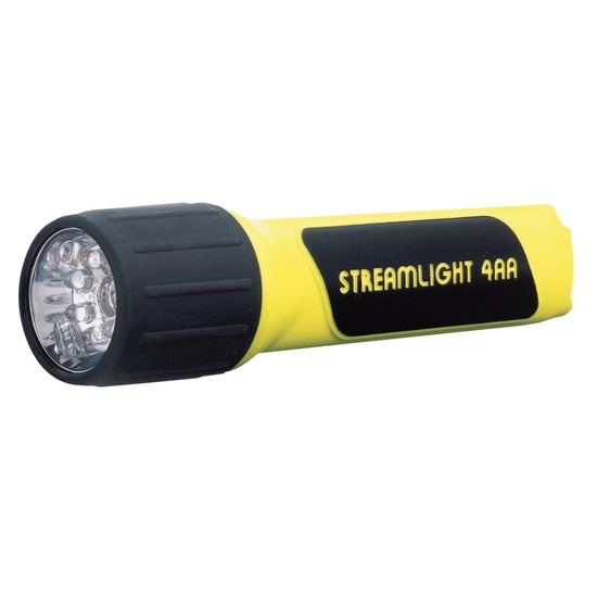 Streamlight ProPolymer® Flashlight 4 AA 67 Lumens 7 LED Yellow - Image 1