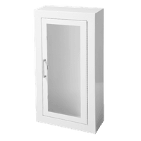 JL Industries Ambassador Steel Semi-Recessed Fire Extinguisher Cabinet 20 lb 2017F10