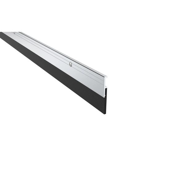 Pemko 321CN36 36" 3' Door Bottom Sweep with Neoprene Clear Aluminum Finish - Image 1