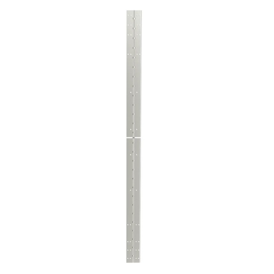 Pemko CFS83HD1M 83" 6' 11" Full Surface PemKonnect Modular Heavy Duty Continuous Hinge Clear Aluminum Finish - Image 1