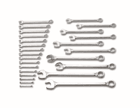 Wright Tool Combination Wrench WRIGHTGRIP® 20 26 Piece Set - 12 Point Satin 1/4in-2in