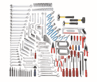 Wright Tool 218 Piece Fractional Intermediate Set 1/4" 3/8" & 1/2" Drives Tools Only